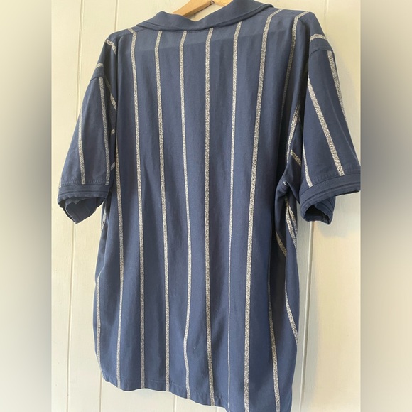 VTG 90’s Lee Sports Patriots Striped Polo Size XL - Picture 10 of 10